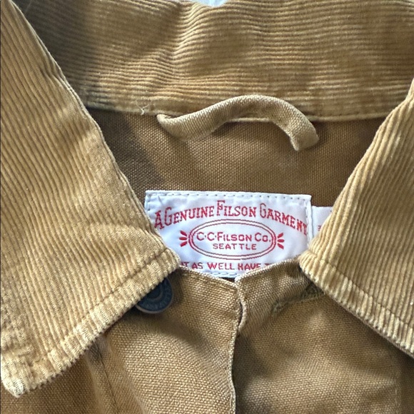 Filson Tan Utility Jacket - Picture 6 of 8